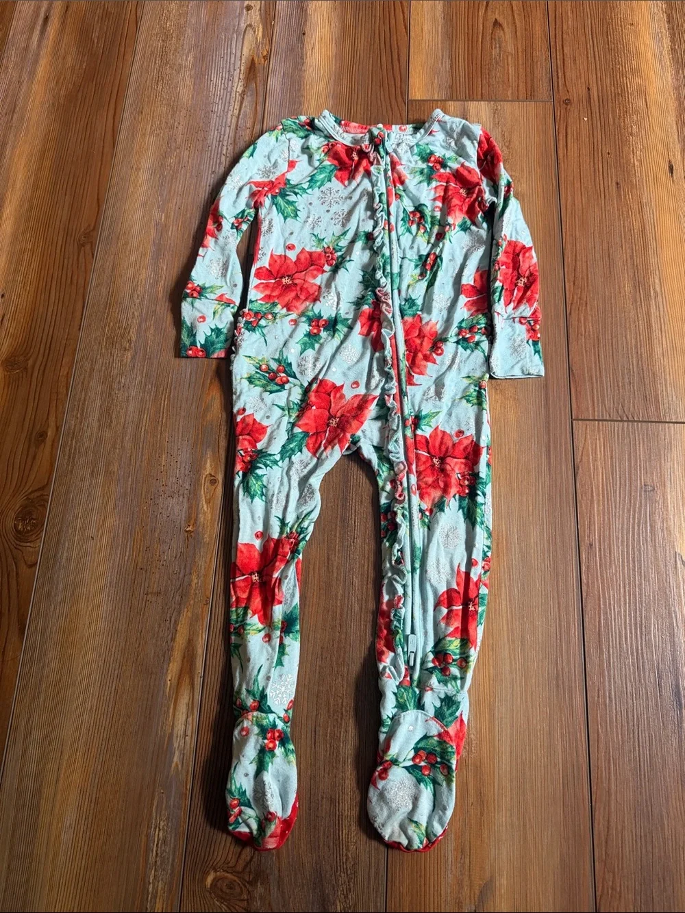 Posh Peanut Holiday Christmas Winter Convertible Sleeper 18-24 Months